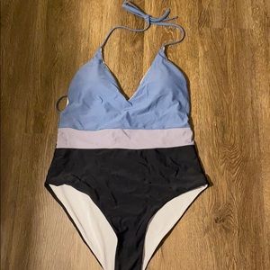 One piece bathing suit